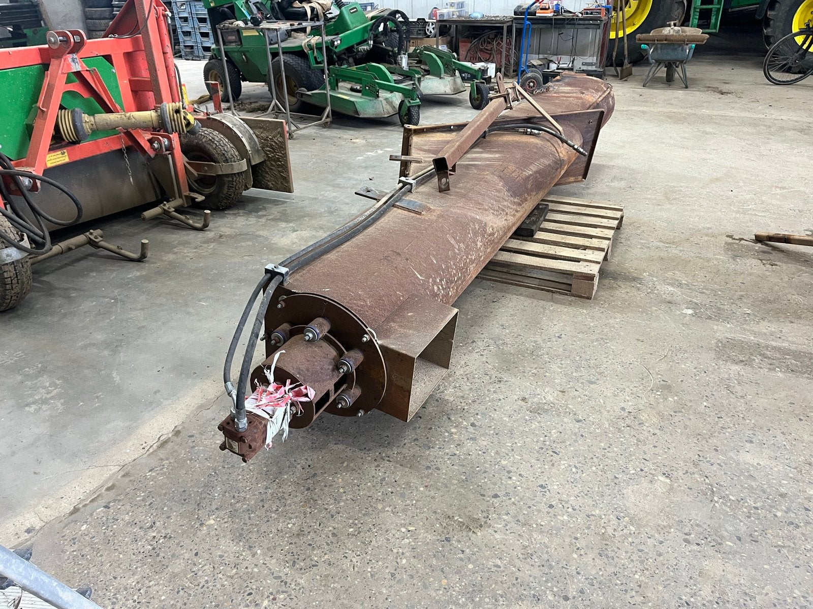 Vijzel met hydromotor - 36 cm diameter, 355 cm lengte, Ophalen, Overige, Overige typen