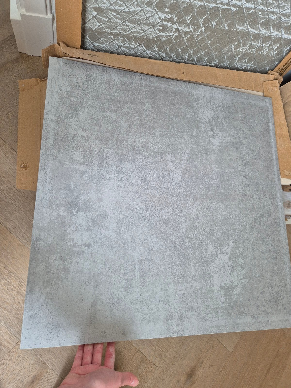 4 gratis villeroy en boch vloertegels 60x60, Ophalen, 60 cm of meer, Nieuw, Minder dan 5 m²