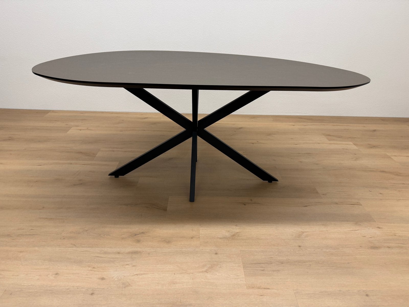 Organische eettafel 180x120 - Koper HPL - Direct Leverbaar, Huis en Inrichting, 100 tot 150 cm, Ophalen of Verzenden, Zo goed als nieuw