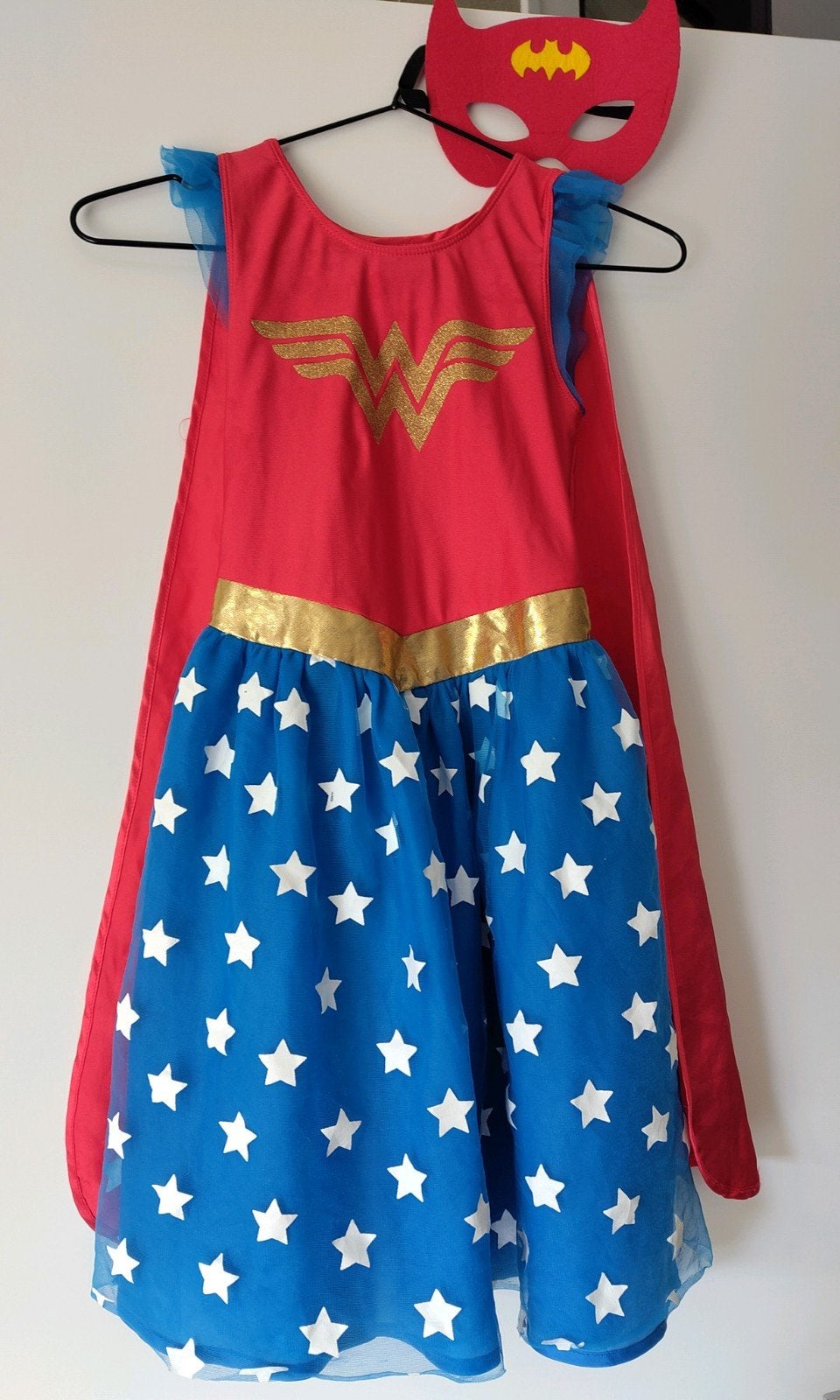 Wonder Woman verkleedjurk H&M maat 122/128, Ophalen of Verzenden, Zo goed als nieuw, 122 t/m 128, Meisje