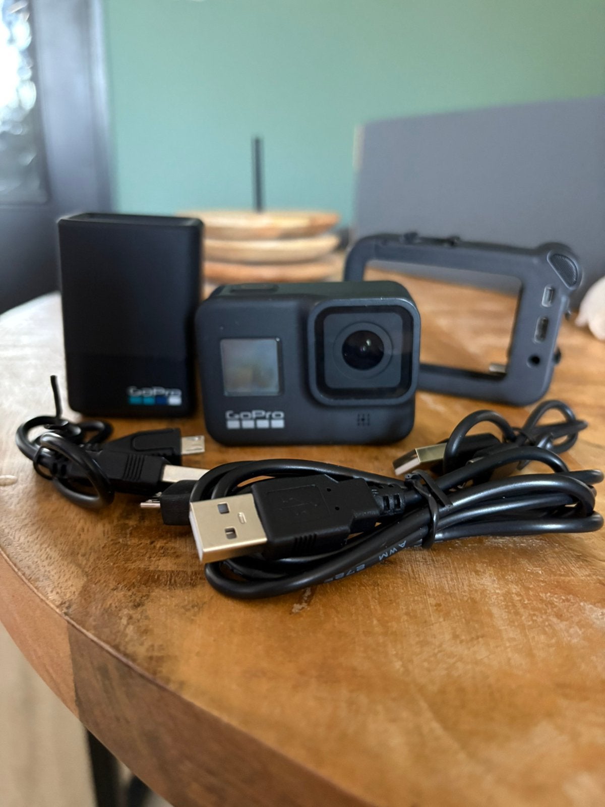 Gopro hero 8 black + universele accessoires, Ophalen, Gebruikt, GoPro