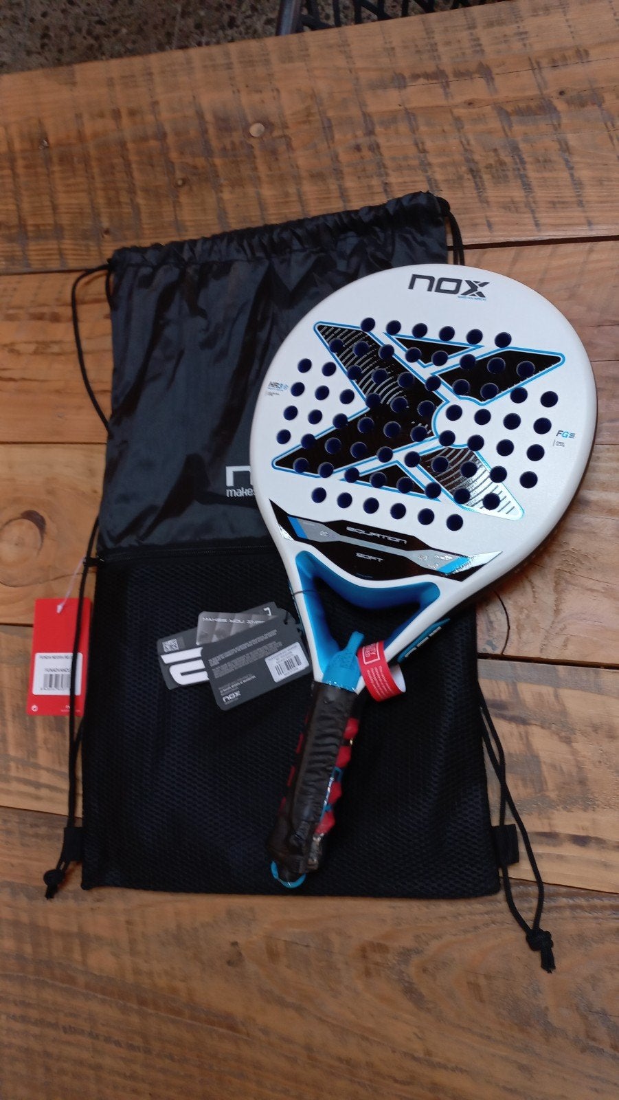 Nieuwe Nox equation soft padel racket, Ophalen of Verzenden, Nieuw, Padelracket