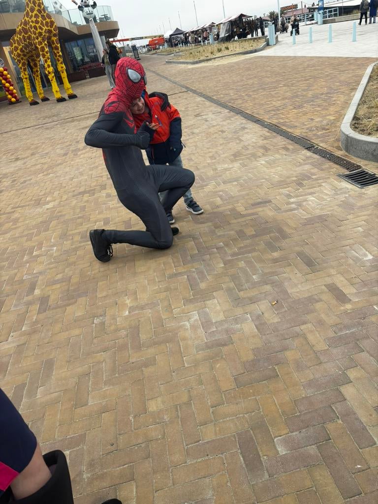 Spiderman mascotte ‼️Actie‼️, Ophalen, Zo goed als nieuw, Overige