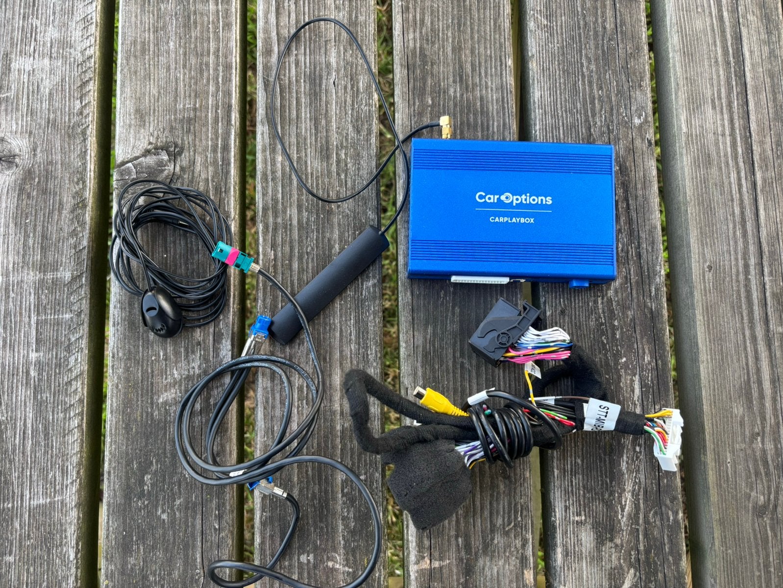 Car options draadloze carplay box audi carplaybox, Auto diversen, Carkits, Ophalen of Verzenden, Gebruikt
