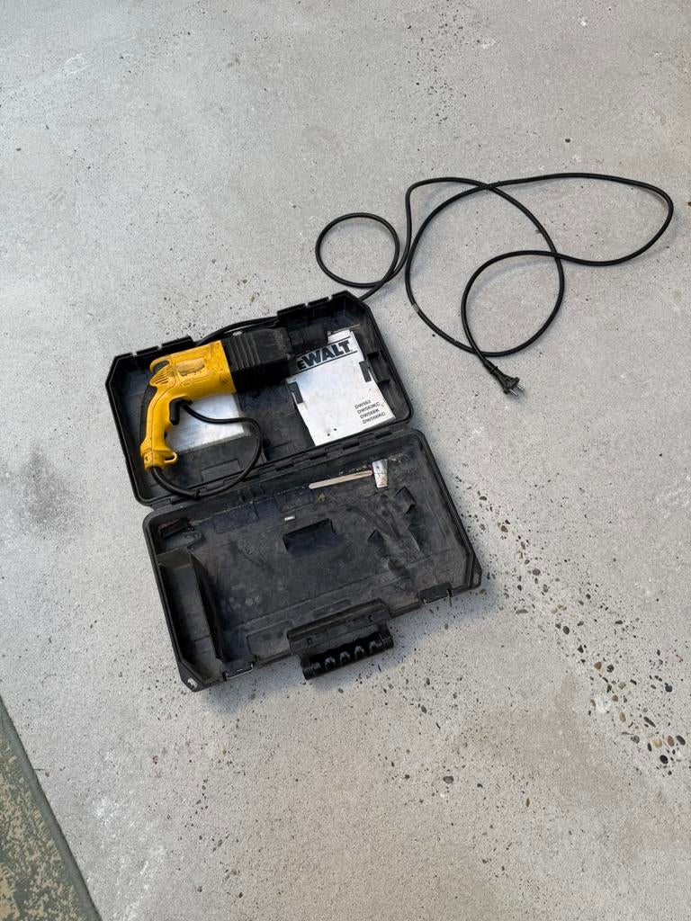 dewalt SDS klopboormachine werkend (boortje zit vast), Boormachine, Ophalen of Verzenden, Variabele snelheid, Gebruikt