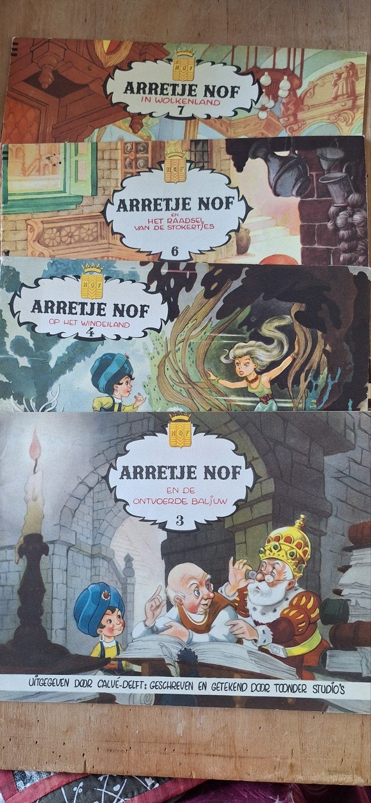 Arretje Nof en de Wondere avonturen van Arretje Nof, Ophalen of Verzenden, Toonder studio's