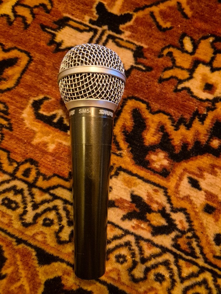 Microfoon Shure, Muziek en Instrumenten, Microfoons, Verzenden, Gebruikt, Zangmicrofoon