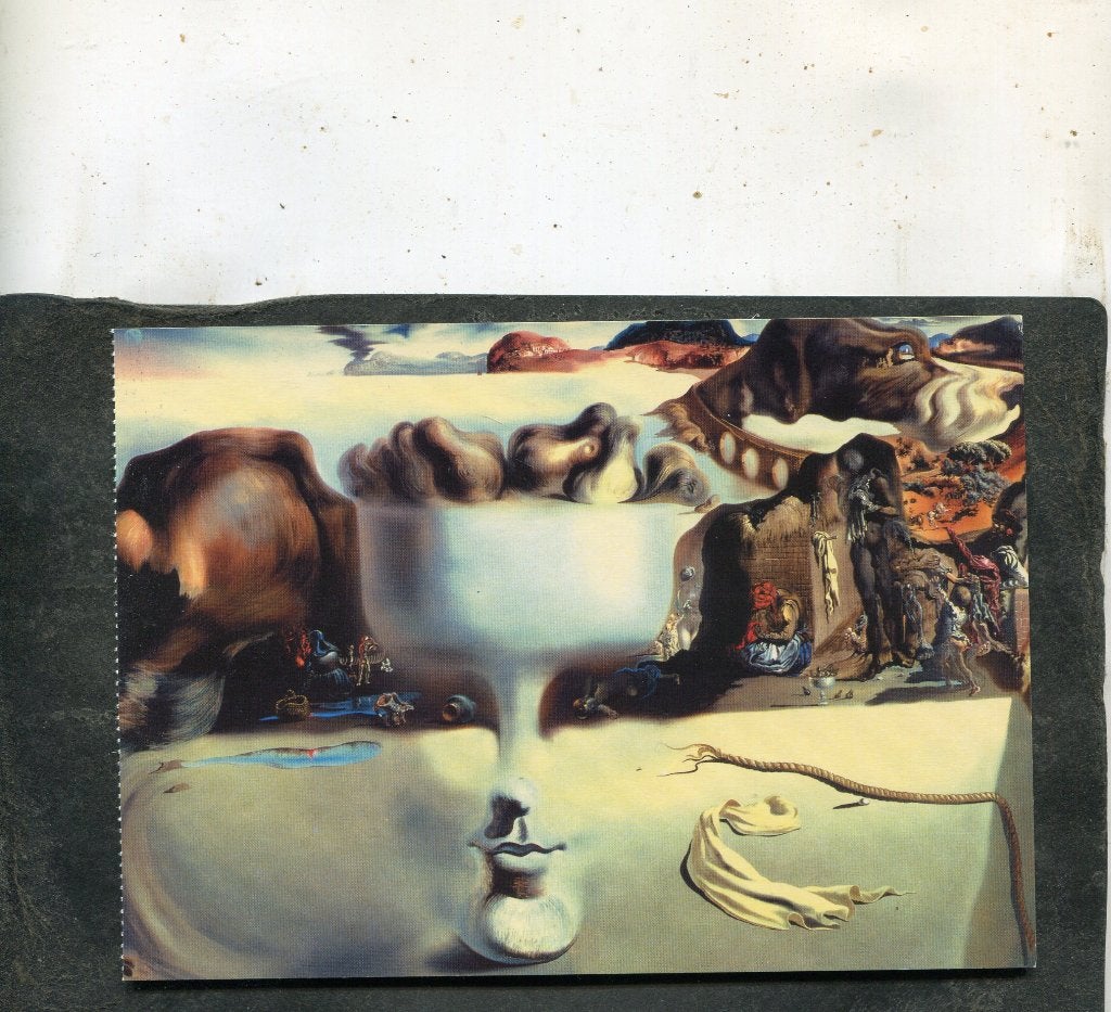 Ansicht Salvador Dali - Apparition of face and fruit dish, Verzenden, 1980 tot heden, Ongelopen