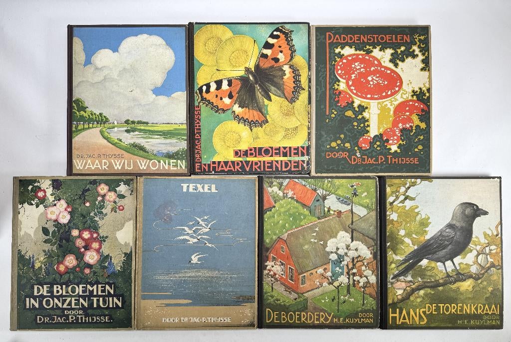 717. Verkade albums, Jac. P. Thijsse - Artis en natuur, Antiek en Kunst, Ophalen of Verzenden