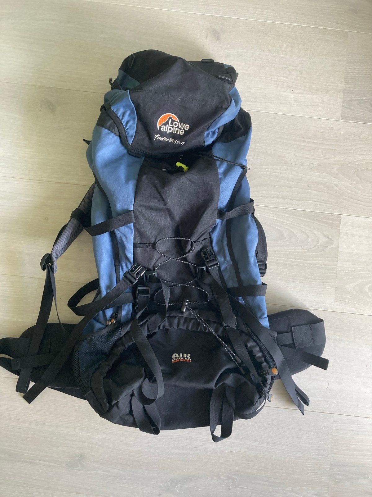 Lowe Alpine Frontier ND 55+15 Trekking Rugzak, Ophalen of Verzenden, Gebruikt, Rugzak
