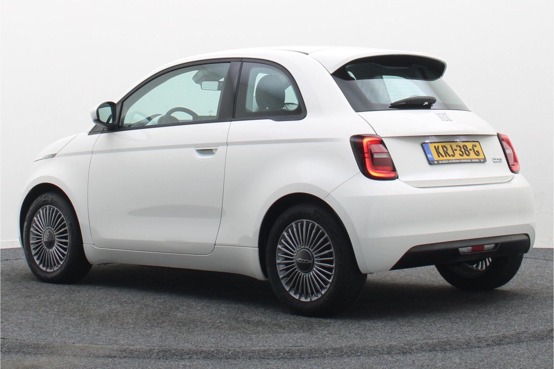 Fiat 500E Icon 42 kWh Virtual Cockpit, Cruise, Apple Carplay, Auto's, Fiat, Stof, Gebruikt, Zwart, 4 stoelen
