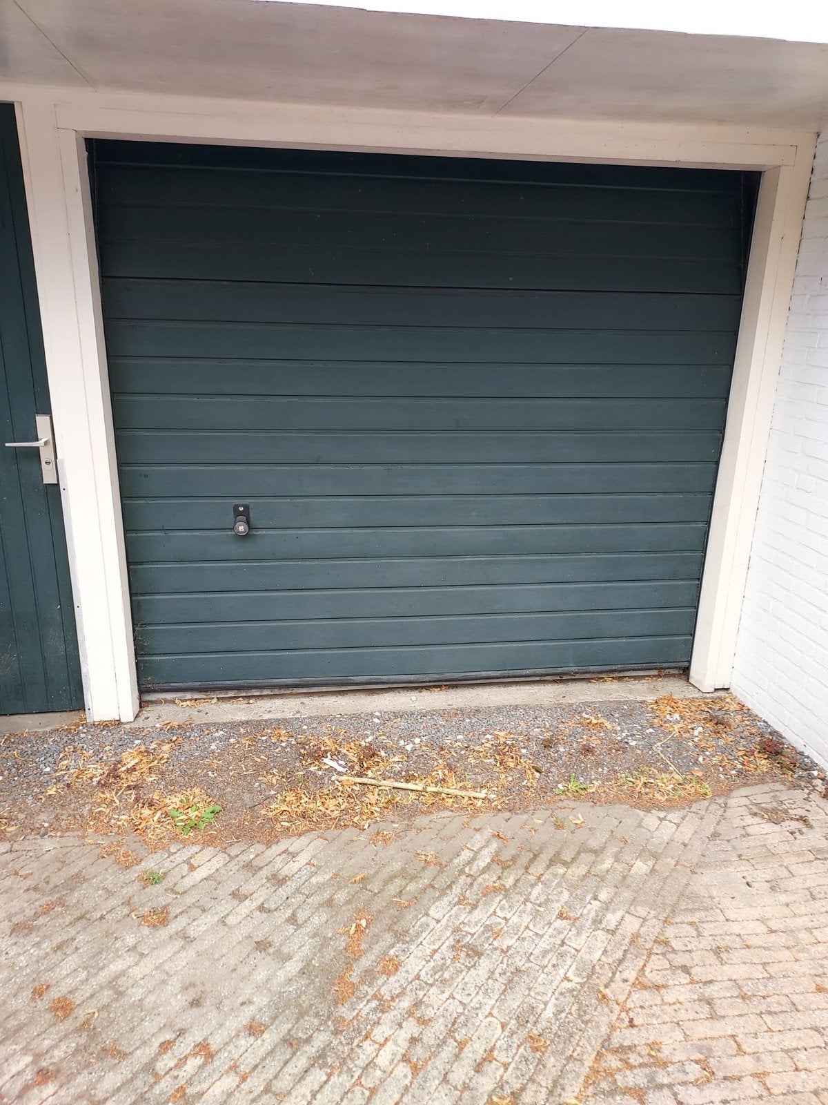 Hörmann Garagedeur LPU40-125 met elektrische bediening, Gebruikt, Garagedeur, Metaal, 200 tot 215 cm