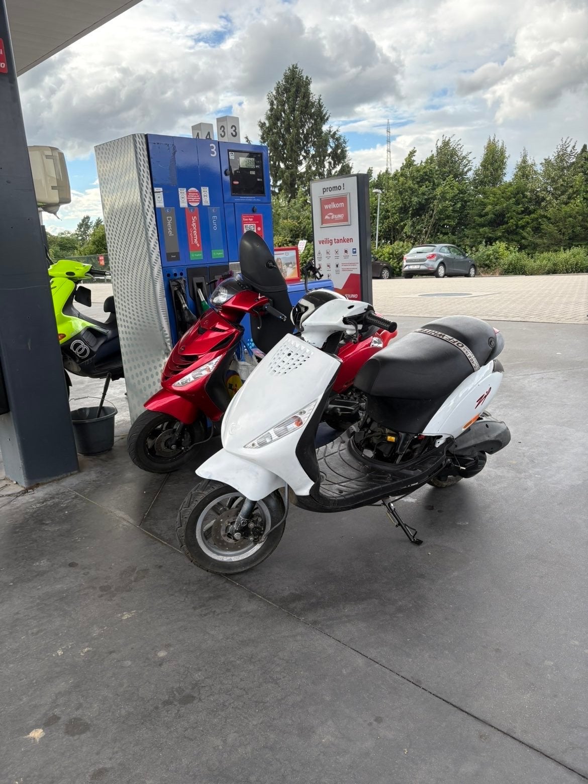 Piaggio Zip met 125cc Skipper motorblok, Gebruikt, Maximaal 45 km/u, Zip, Ophalen of Verzenden