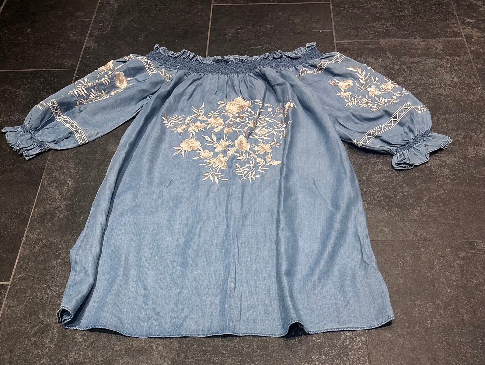 Zara jurkje maat xs, Mi, Blauw, Zo goed als nieuw, Mi