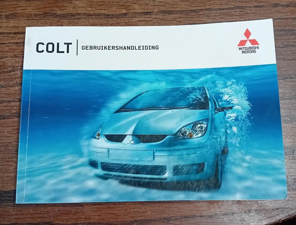 Instructieboekje Mitsubishi Colt 2004, Ophalen of Verzenden