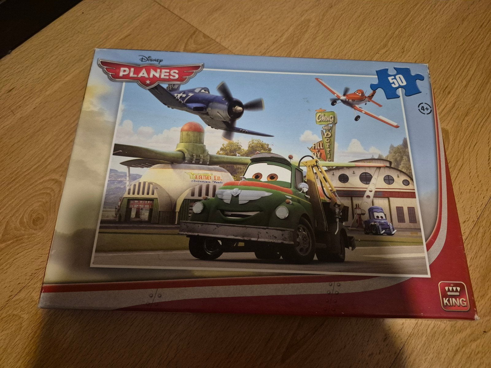 2 Disney Planes Puzzel - 50 en 60 stukjes compleet, Ophalen of Verzenden, 10 tot 50 stukjes, Zo goed als nieuw, 4 tot 6 jaar