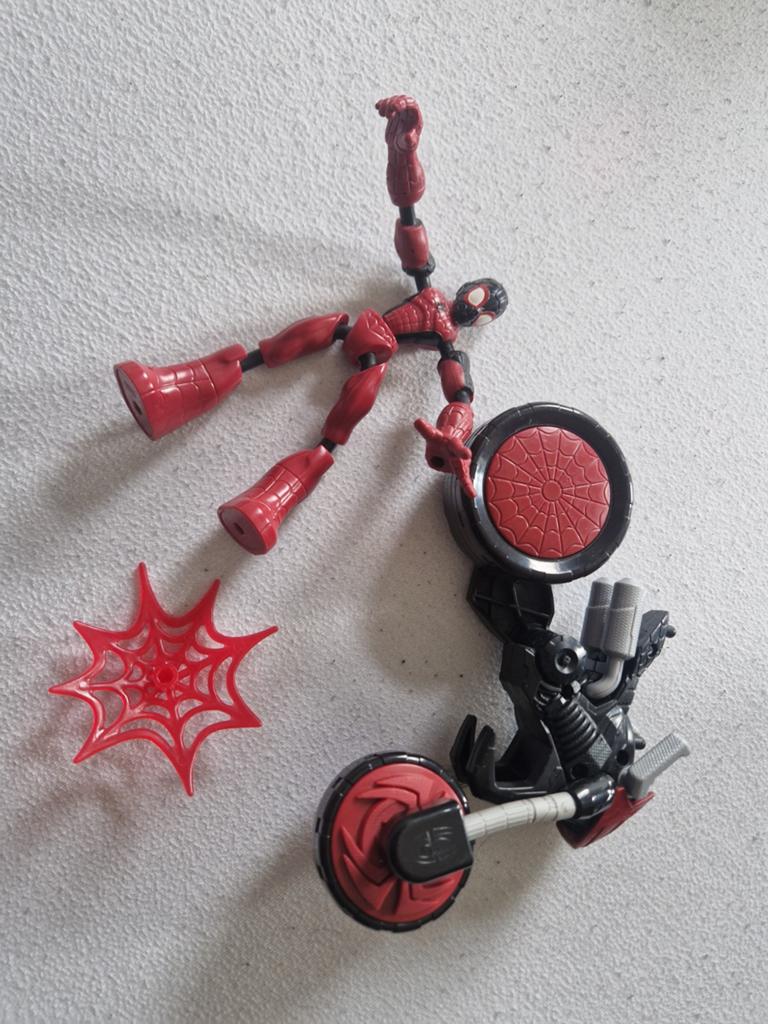 Spiderman flex and bend set, Kinderen en Baby's, Speelgoed | Actiefiguren, Ophalen of Verzenden