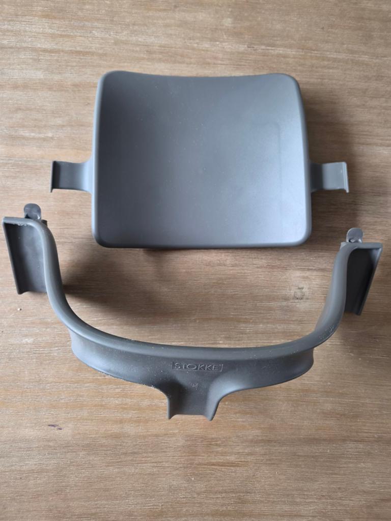 Stokke Tripp Trapp Baby Set - Bruingrijs, Ophalen, Gebruikt, Meegroeistoel