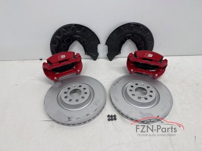 Audi S3 8Y Remset Remschijf Remklauw Voorzijde 340MM Rood (5, Auto-onderdelen, Ophalen of Verzenden, Nieuw