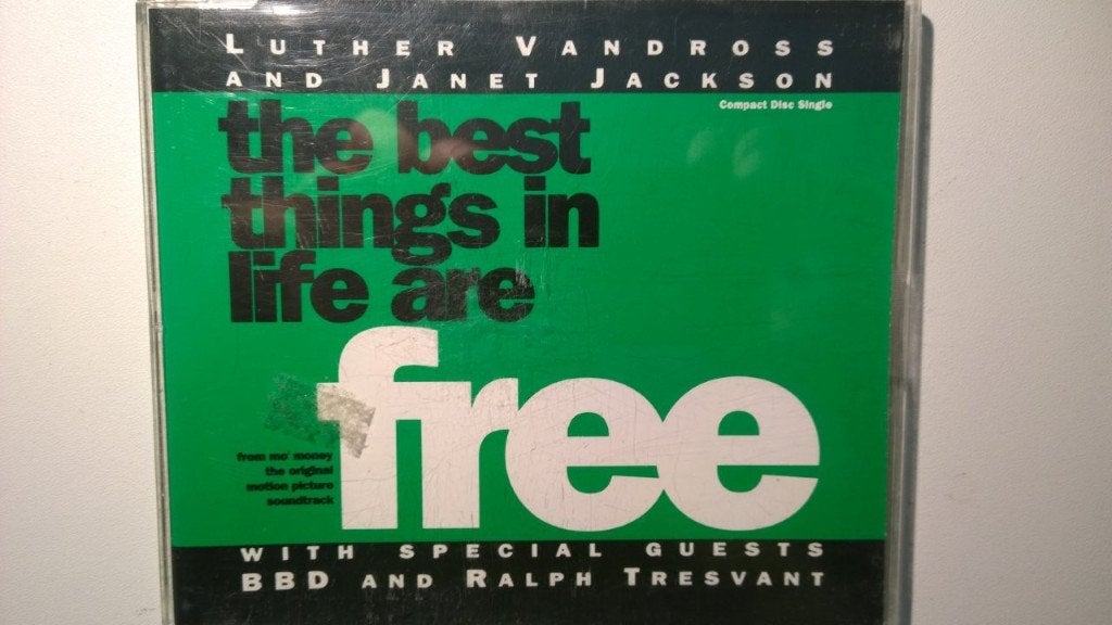 Luther Vandross & Janet Jackson - The Best Things In Life Ar, Ophalen of Verzenden, Zo goed als nieuw, Pop