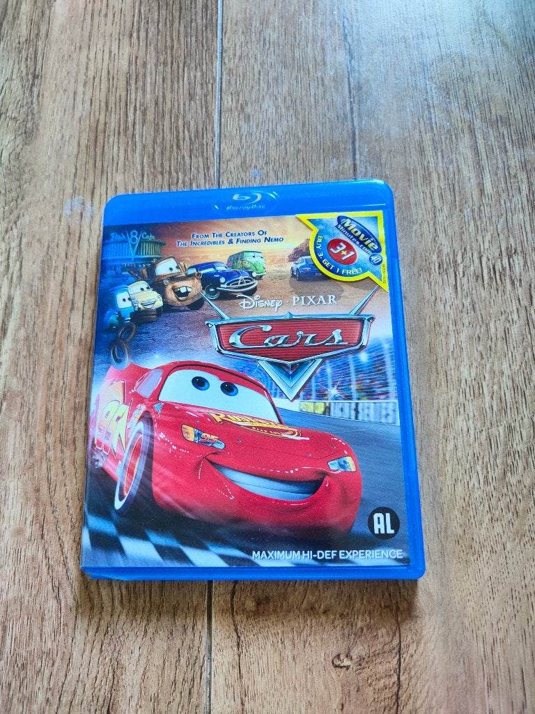 Blu-Ray Disney Pixar Cars, Ophalen of Verzenden, Zo goed als nieuw, Tekenfilms en Animatie