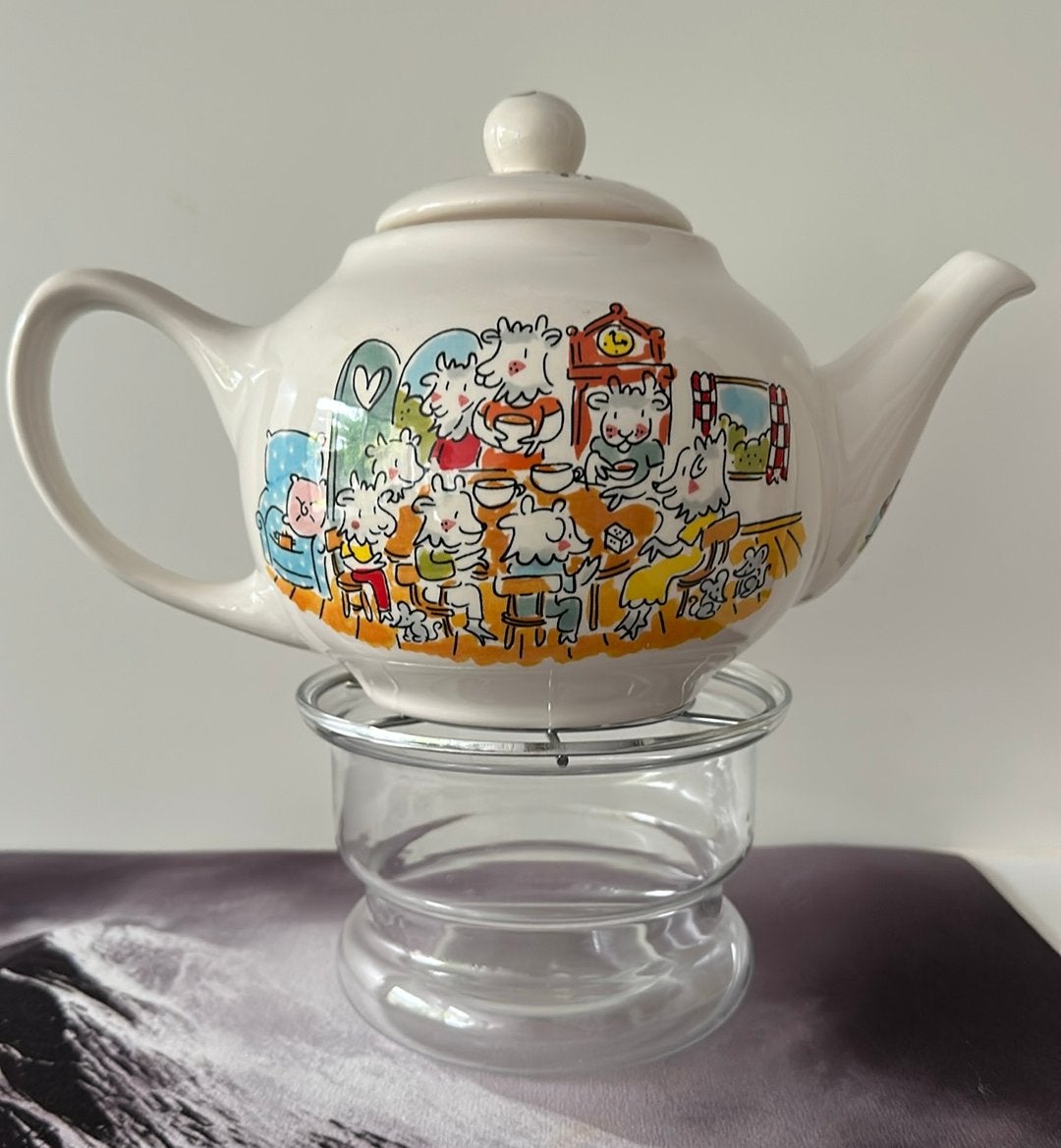 Blond Efteling theepot, Ophalen of Verzenden, Zo goed als nieuw, Aardewerk, Overige typen