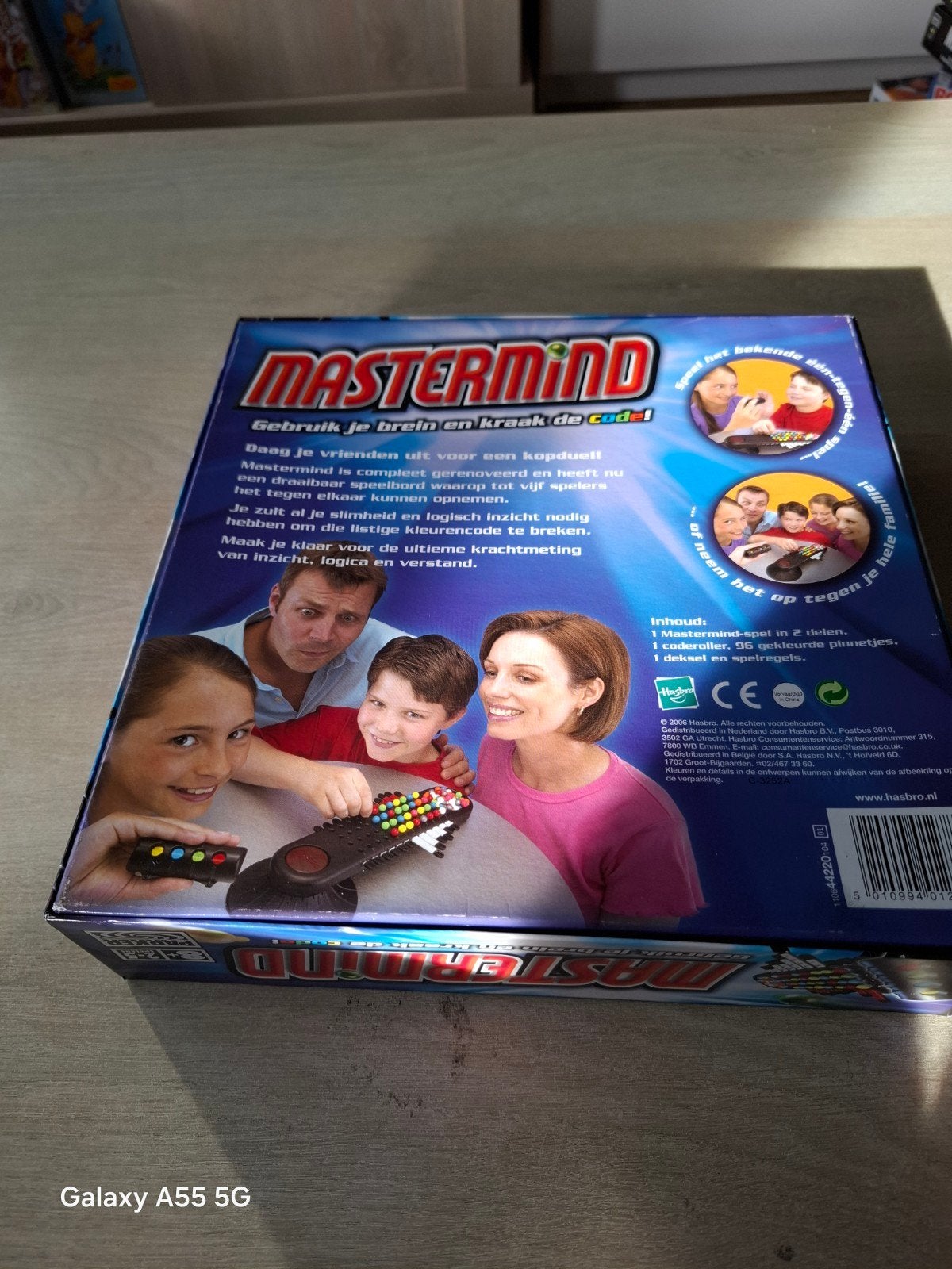 Mastermind Bordspel - Gebruik je brein en kraak de code!, Parker, Ophalen of Verzenden, Zo goed als nieuw, Consumercare@hasbro.nl