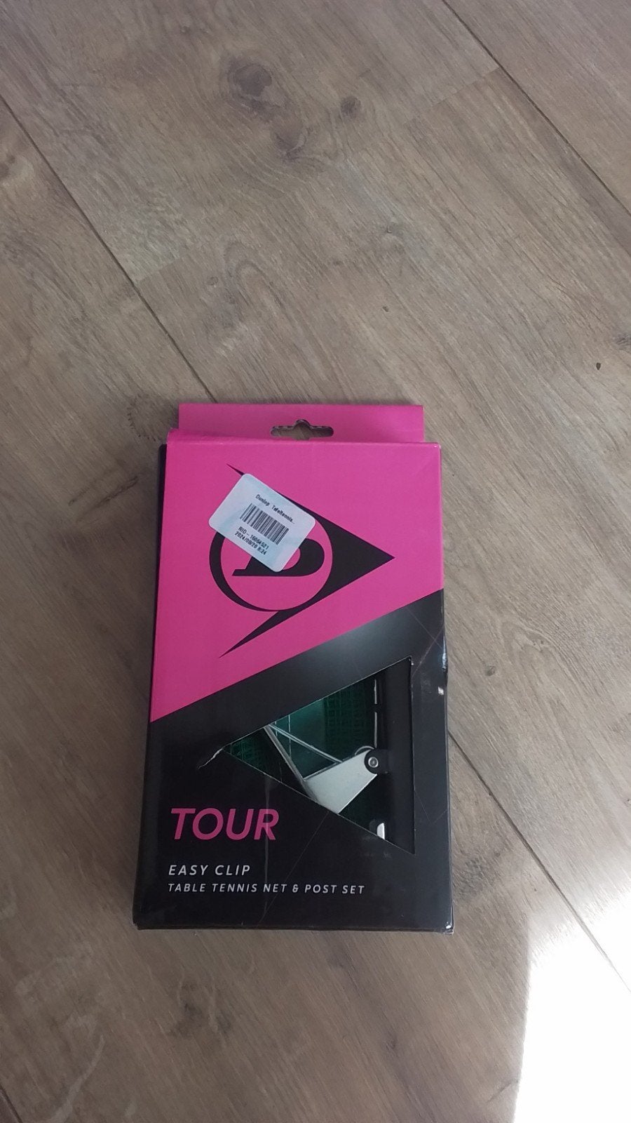 Dunlop Tour Easy Clip Tafeltennis Net & Post Set, Ophalen, Dunlop, Onbekend, Nieuw