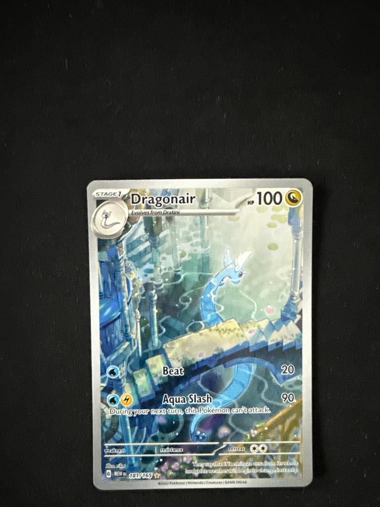 Dragonair 181/165 Pokémon kaart - Zo goed als nieuw, Ophalen of Verzenden, Zo goed als nieuw, Losse kaart