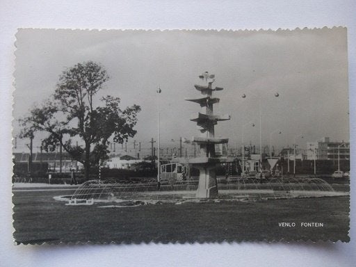 Q23 Venlo - Fontein, Verzenden, 1960 tot 1980, Gelopen, Limburg