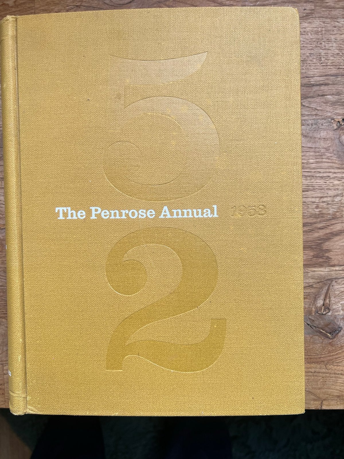 The Penrose Annual 1958 - Deel 52 - Grafisch Design Boek, Ophalen of Verzenden, Zo goed als nieuw, Overige onderwerpen