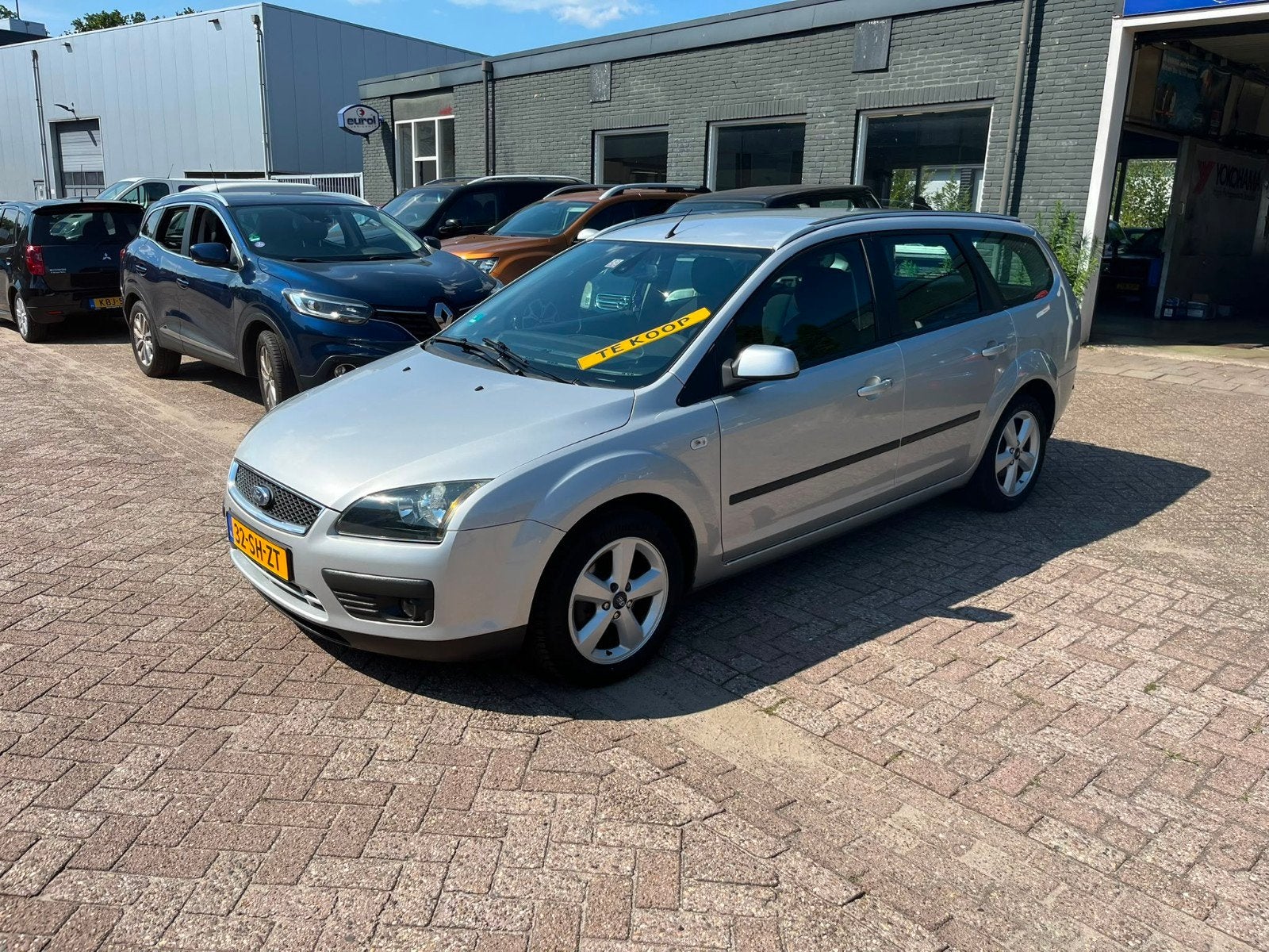 Ford Focus 1.6 74KW Wagon 2006 Grijs Airco, 1596 cc, 15 km/l, 4 cilinders, Metallic lak