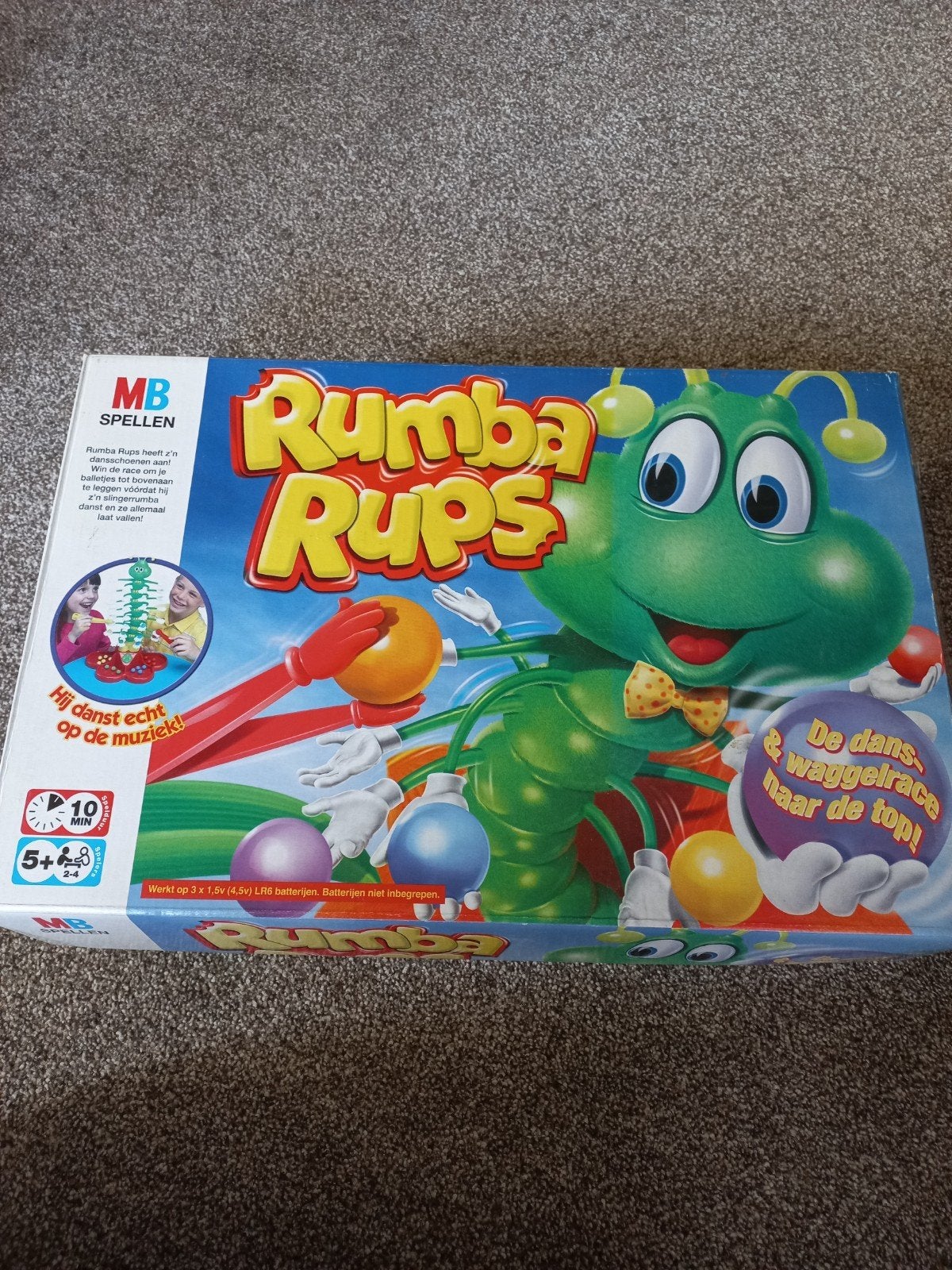 Rumba Rups - Dansend en wiebelend gezelschapsspel, Ophalen of Verzenden, Gebruikt, Jongen of Meisje