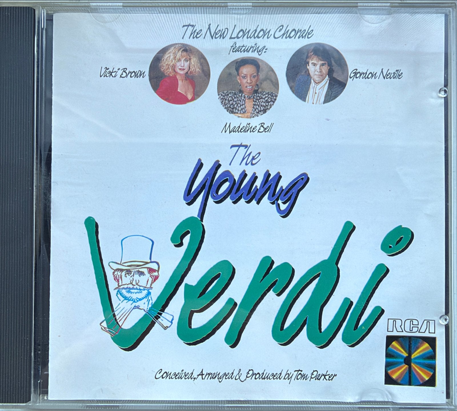 The Young Verdi - The New London Chorale CD, Gebruikt, Verdi, Ophalen of Verzenden, Romantiek