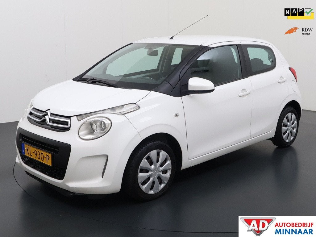 Citroën C1 1.0 e-VTi Feel (bj 2016), Auto's, Voorwielaandrijving, Euro 6, 4 stoelen, C1