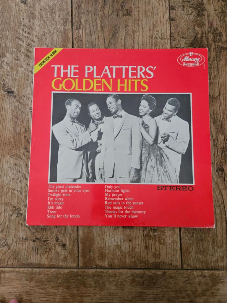 The Platters' Golden Hits LP - Mercury Records Stereo, Gebruikt, Ophalen of Verzenden, Complilatie, 12 inch