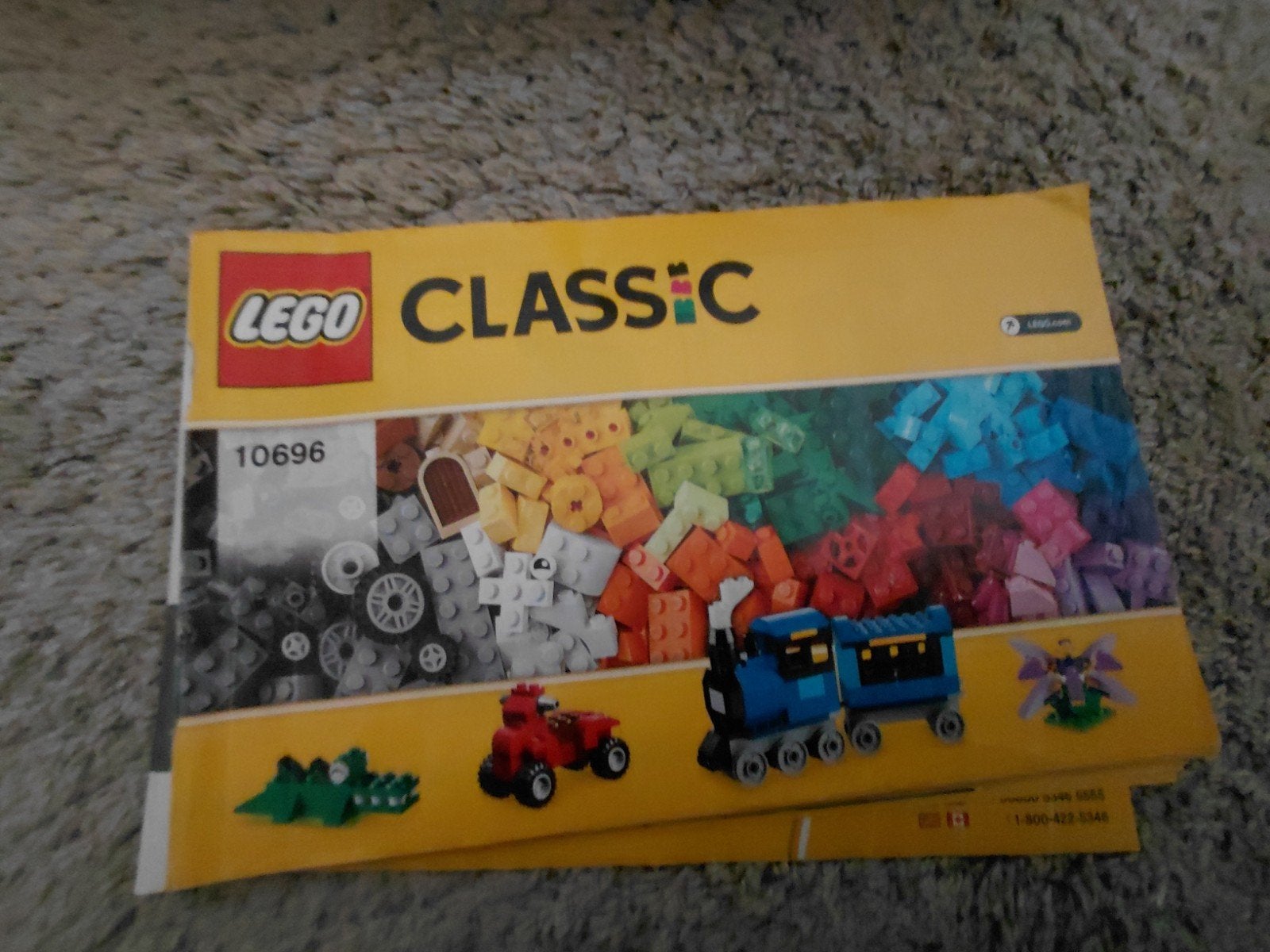 Lego Classic 10696 Creatieve Bouwdoos met Opbergbox, Gebruikt, Lego, Ophalen of Verzenden, Inclusief instructies
