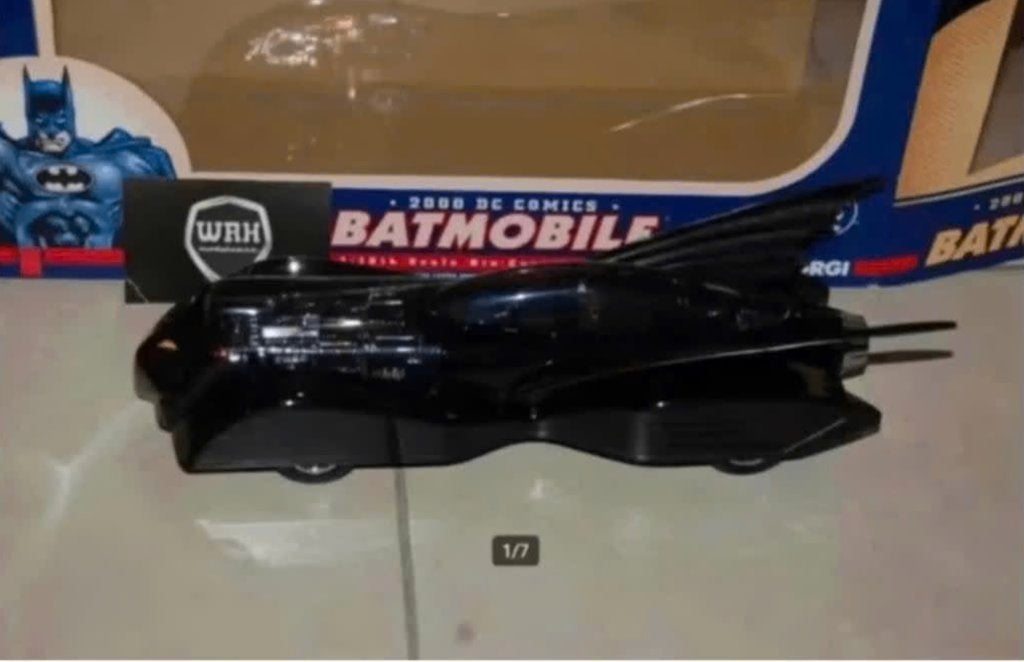 1:18 DC COMICS 2000 BATMAN BATMOBILE zie info in doos WRH, Verzenden, Zo goed als nieuw, Auto, Overige merken
