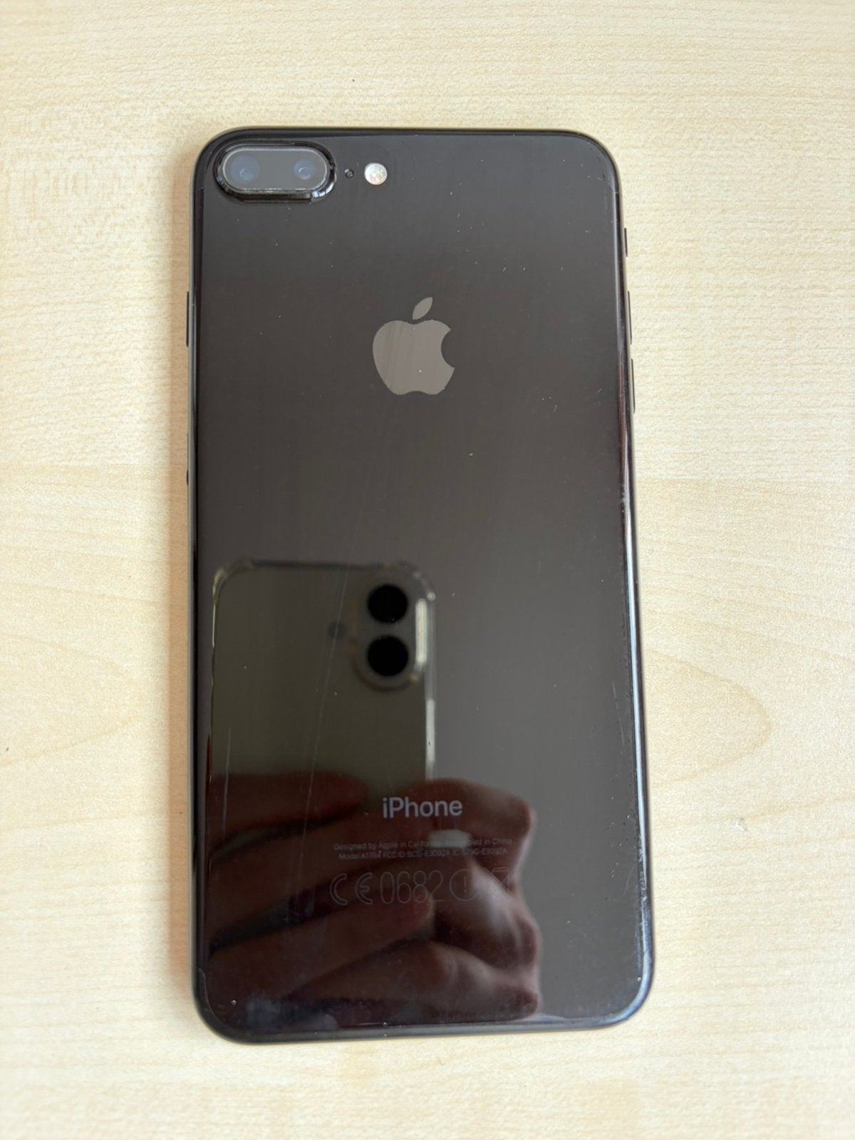 iPhone 7 Plus en iPhone 6s inclusief oplader, Ophalen, 80 %, Gebruikt, Zwart