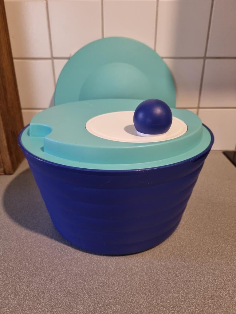 Tupperware sla centrifuge, Huis en Inrichting, Ophalen of Verzenden, Zo goed als nieuw, Overige typen