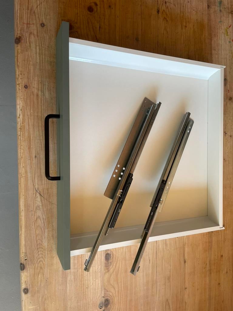 Ikea smalle lade met Bodarp front, Ophalen, Minder dan 50 cm, Zo goed als nieuw, Minder dan 100 cm