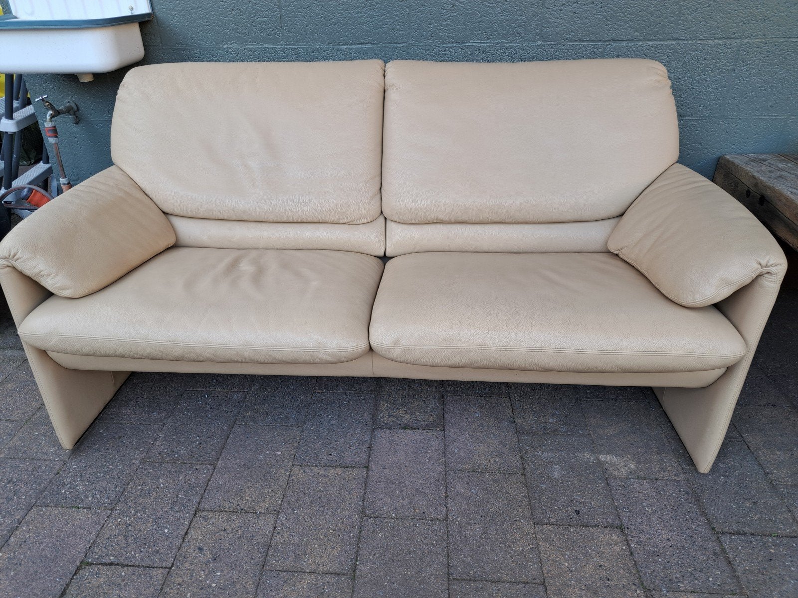 Leolux bank, Ophalen, Gebruikt, 150 tot 200 cm, Tweepersoons