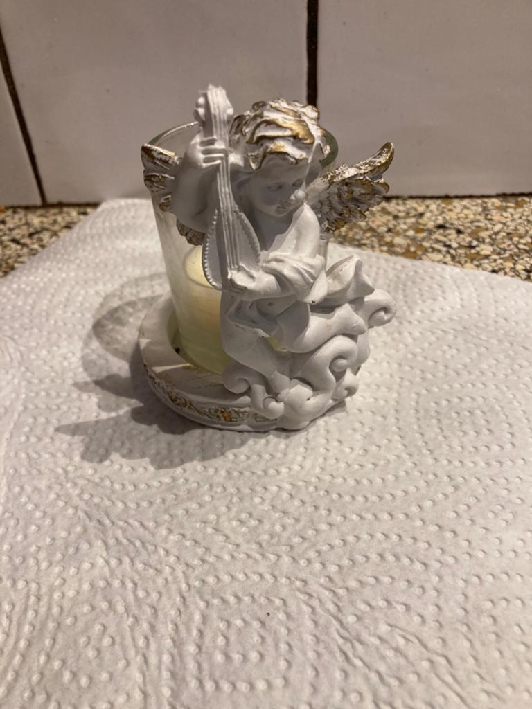 Kaars engel, Ophalen of Verzenden, Overige materialen