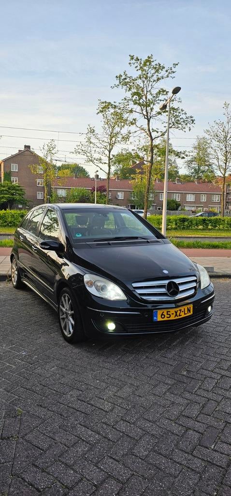 Mercedes-Benz B-Klasse 2.0 B200 5DRS 2007 Zwart, 136 pk, Zwart, 4 cilinders, Leder en Stof