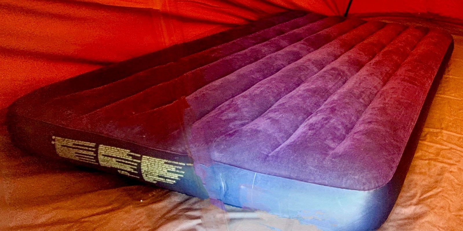 Tweepersoons luchtmatras - Comfortabel en ruim, Ophalen of Verzenden, Gebruikt, 2-persoons