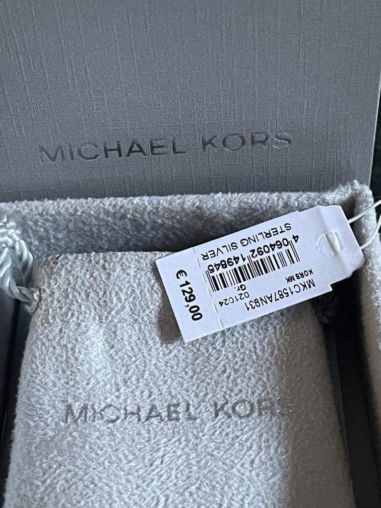 Zilveren michael kors ketting nieuw in doos, Sieraden, Tassen en Uiterlijk, Nieuw, Ophalen of Verzenden, Nvt, Nvt