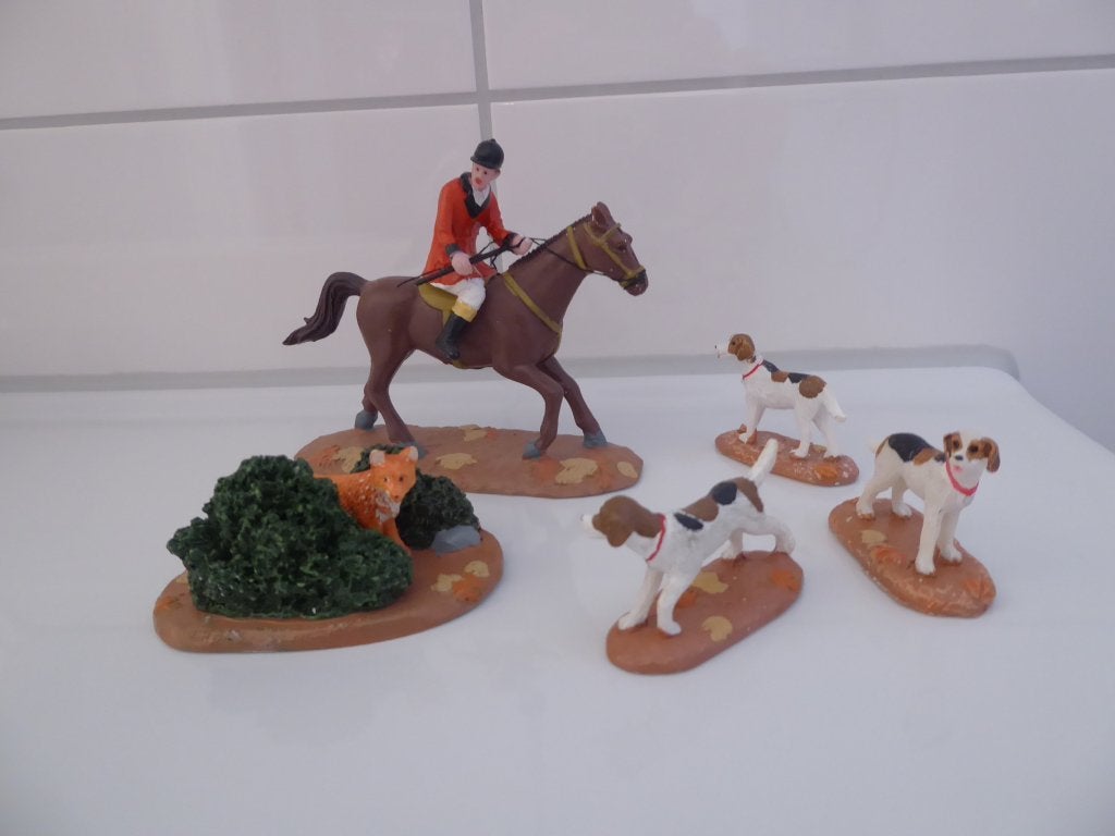Lemax Item  - Fox hunt - Ik ruim alles op, Diversen, Ophalen of Verzenden, Nieuw