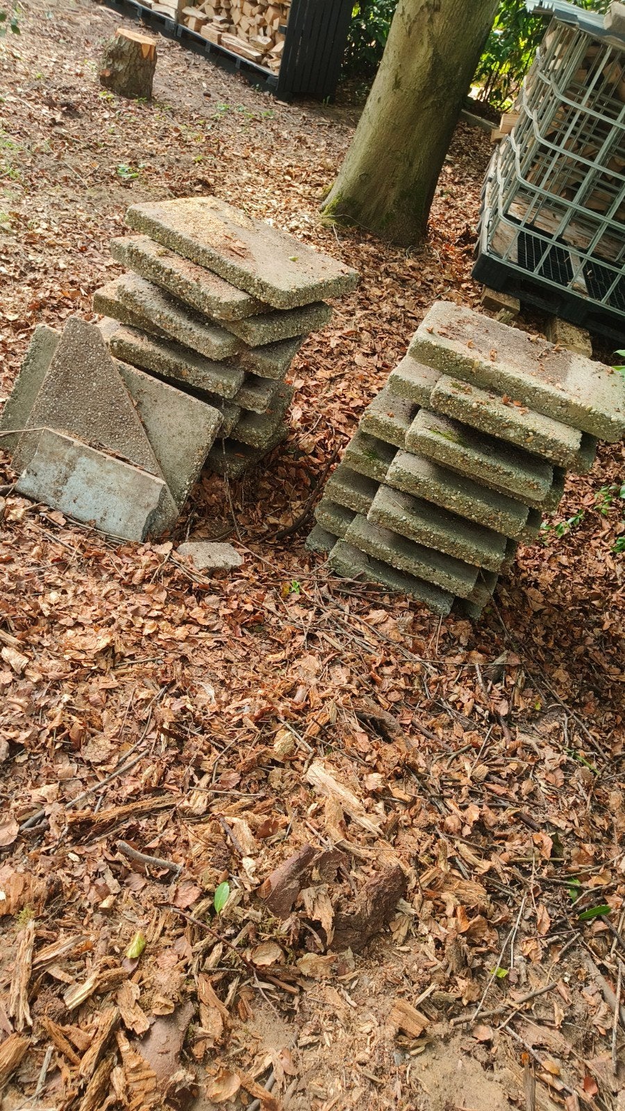 Gratis grindtegels 60x40 cm - Ophalen in Epe, Tuin en Terras, Ophalen