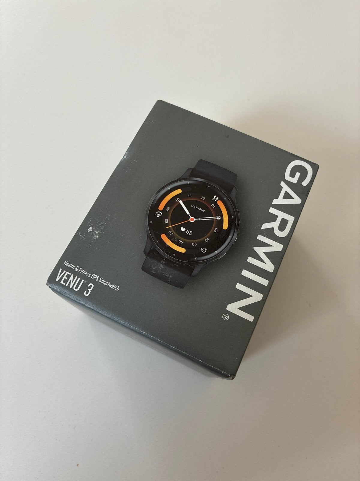 Garmin Venu 3 GPS Smartwatch - nieuw in doos, Sieraden, Tassen en Uiterlijk, Smartwatches, Zwart, Nieuw, Garmin, Ophalen of Verzenden