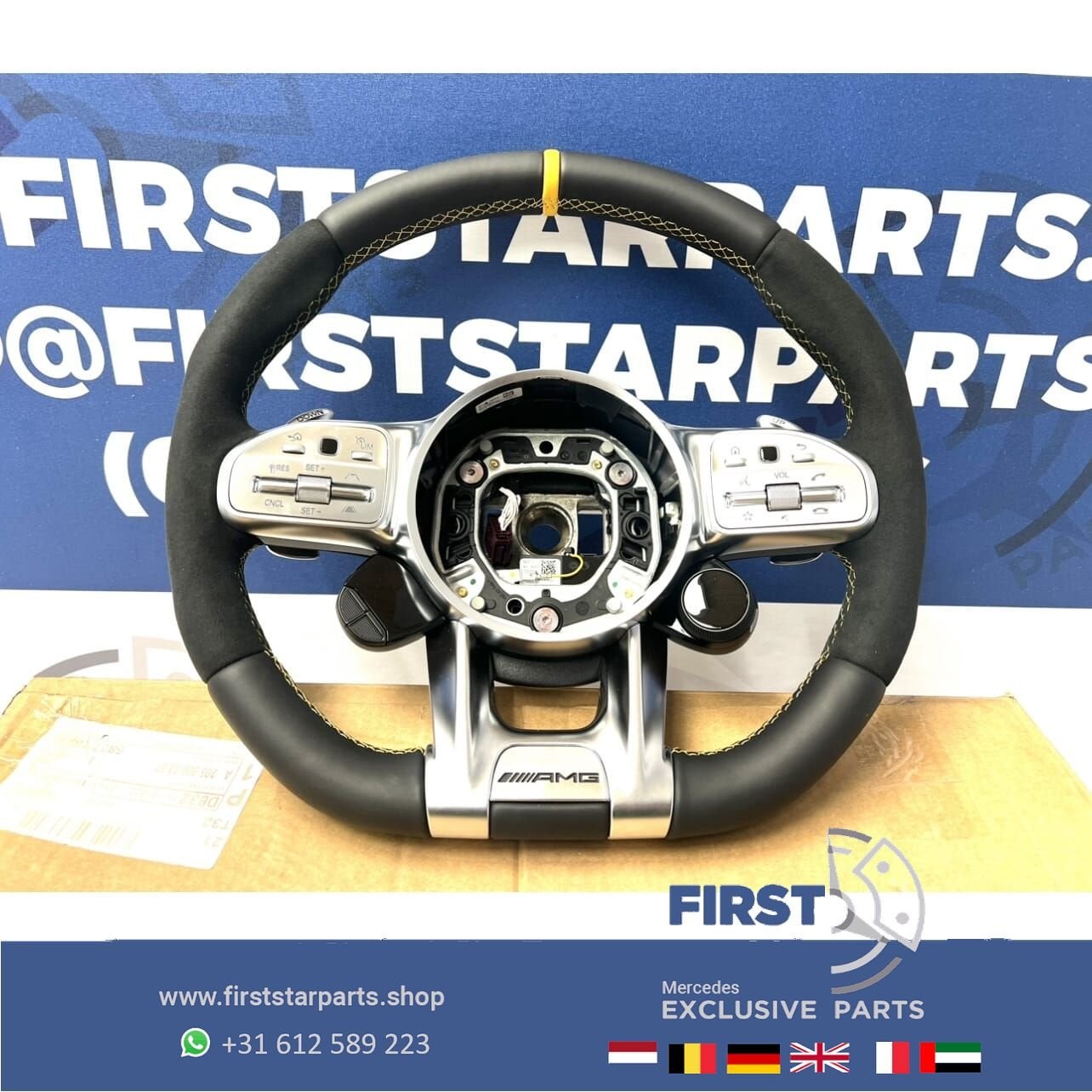 2022 AMG STUUR W177 W118 W205 W213 W253 W223 W468 W257 A45 C, Gebruikt, -, Ophalen of Verzenden, -